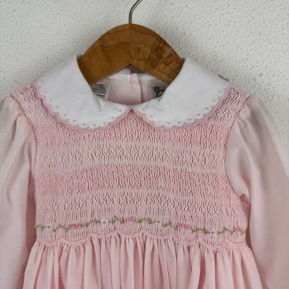 NWT Sarah Louise Hand-Smocked Dress - Picture 2 of 5